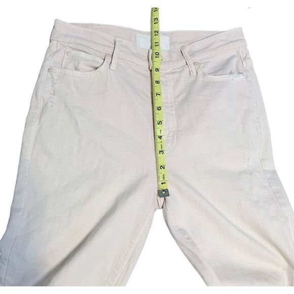 Mother Superior Denim High Waisted Rascal Ankle Soft Pink/blush Women’s Size 27 - Picture 13 of 15